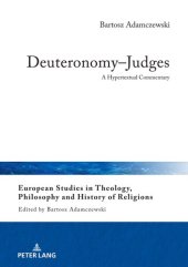 book Deuteronomy–Judges: A Hypertextual Commentary