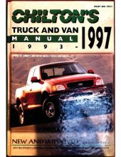 book Chilton's Truck and Van Manual 1993 to 1997