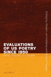 book Evaluations of US Poetry since 1950, Volume 2