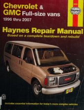 book Haynes Chevrolet Express and GMC Savana Full-Size Vans 1996 thru 2007 Automotive Repair Manual