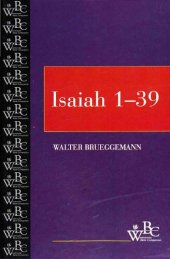 book Isaiah, Vol. 1: Chapters 1-39