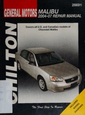 book Chilton's General Motors Malibu 2004-07 Repair Manual