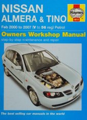 book Haynes Nissan Almera and Tino petrol Service and Repair Manual