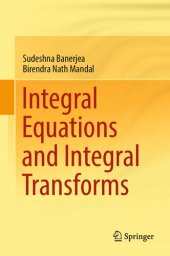 book Integral Equations and Integral Transforms