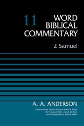 book 2 Samuel, Volume 11 (11) (Word Biblical Commentary)