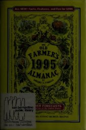 book The Old Farmer's Almanac 1995