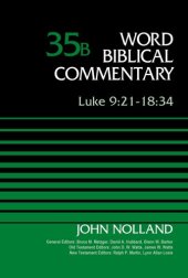 book Luke 9:21-18:34, Volume 35B