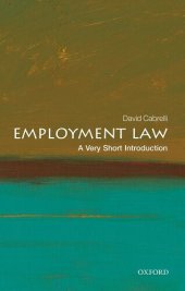 book Employment Law: A Very Short Introduction (Very Short Introductions)