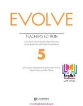 book Evolve 5-Teacher_s Book