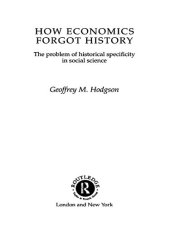 book How Economics Forgot History