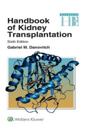 book Handbook of Kidney Transplantation
