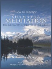 book How to Practice Shamatha Meditation