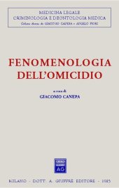 book Fenomenologia dell'omicidio