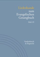 book Liederkunde zum Evangelischen Gesangbuch. Heft 29