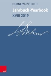 book Jahrbuch des Dubnow-Instituts /Dubnow Institute Yearbook XVIII 2019