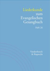 book Liederkunde zum Evangelischen Gesangbuch. Heft 26