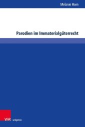 book Parodien im Immaterialgüterrecht