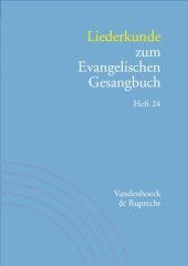 book Liederkunde zum Evangelischen Gesangbuch. Heft 24