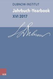 book Dubnow Institute Yearbook XVI/2017