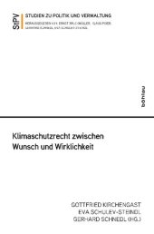 book Klimaschutzrecht zwischen Wunsch und Wirklichkeit