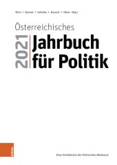 book Österreichisches Jahrbuch für Politik 2021