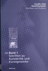 book Schriften zu Kunstkritik und Kunstgewerbe