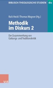 book Methodik im Diskurs 2: Der Zusammenhang von Gattungs- und Traditionskritik