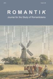 book Romantik 2019: Journal for the Study of Romanticisms