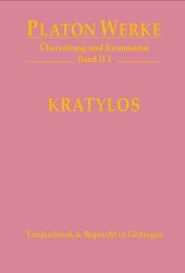 book Kratylos: Übersetzung und Kommentar