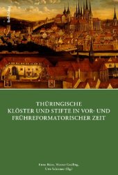 book Thüringische Klöster und Stifte in vor- und frühreformatorischer Zeit