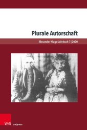 book Plurale Autorschaft