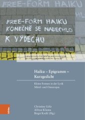 book Haiku – Epigramm – Kurzgedicht: Kleine Formen in der Lyrik Mittel- und Osteuropas