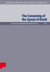 book The Convening of the Synod of Dordt