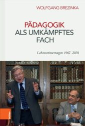 book Pädagogik als umkämpftes Fach: Lebenserinnerungen 1967-2020