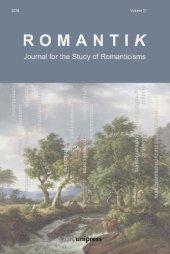 book Romantik: Journal for the Study of Romanticisms