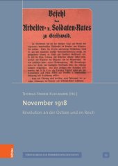 book November 1918: Revolution an der Ostsee und im Reich