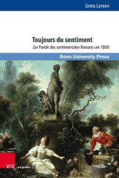 book Toujours du sentiment: Zur Poetik des sentimentalen Romans um 1800