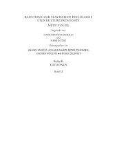 book Eschatologische Apokryphen in der russischen handschriftlichen Tradition: Epistolija o nedele - Choždenie Bogorodicy po mukam - Son Bogorodicy - Skazanie o dvenadcati pjatnicach