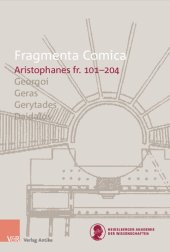 book FrC 10.4 Aristophanes fr. 101 – 204