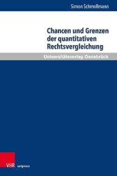 book Chancen und Grenzen der quantitativen Rechtsvergleichung