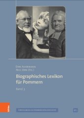 book Biographisches Lexikon für Pommern: Band 3