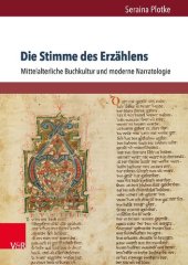 book Die Stimme des Erzählens: Mittelalterliche Buchkultur und moderne Narratologie