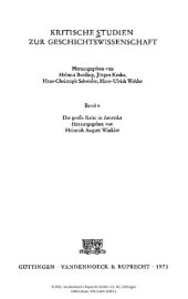 book Die grosse Krise in Amerika. Vergleichende Studien zur politischen Sozialgeschichte 1929 - 1939