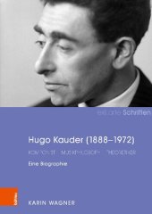 book Hugo Kauder (1888-1972): Komponist - Musikphilosoph - Theoretiker. Eine Biographie