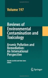 book Reviews of Environmental Contamination Volume 197: International Perspectives on Arsenic Pollution and Remediation