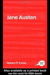 book Jane Austen: A Sourcebook (Routledge Guides to Literature)