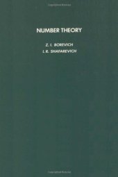 book Number Theory (Pure and Applied Mathematics)