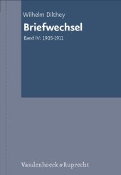 book Briefwechsel: Band IV: 1905–1911