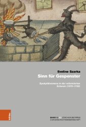 book Sinn für Gespenster: Spukphänomene in der reformierten Schweiz (1570-1730)