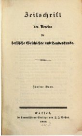 book Zeitschrift des Vereins für Hessische Geschichte und Landeskunde